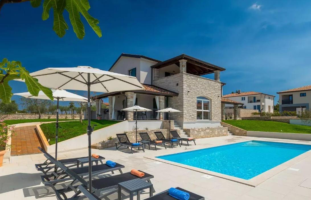Villa Victoria Istra - Heated Pool Nova Vas  Экстерьер фото